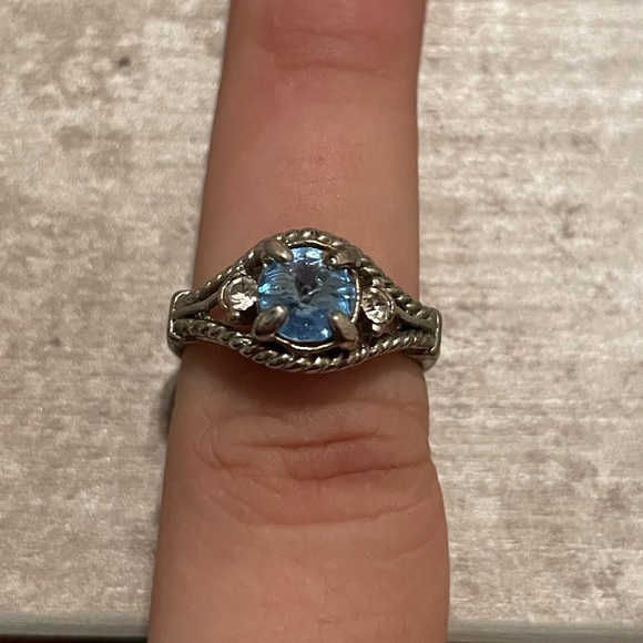 Blue Gemstone Ring - Picture 1 of 1